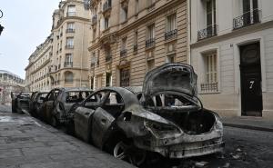 FOTO: AA / Najviše spaljenih automobila bilo je na bulevaru Saint Germain